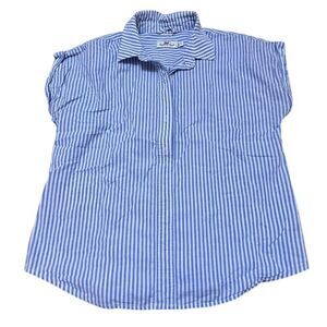 Vineyard Vines Blue/white Stripped Cap sleeve size 2